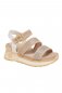 Preview: Liu Jo MAXI WONDER 15 Plateausandale mit Glitzer