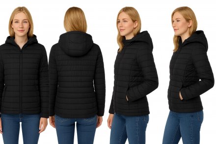 Ivanova Warm gefütterte Jacke für kalte Tage für Damen