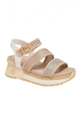 Liu Jo MAXI WONDER 15 Plateausandale mit Glitzer